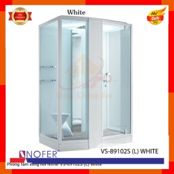 Phòng tắm xông hơi Nofer VS-89102S (L) White