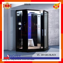 Phòng tắm xông hơi Nofer VS-89106S Black