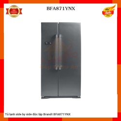 Tủ lạnh side by side độc lập Brandt BFA871YNX
