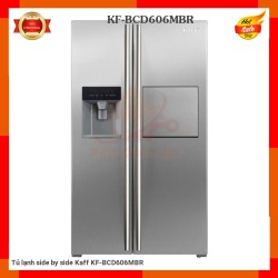 Tủ lạnh side by side Kaff KF-BCD606MBR
