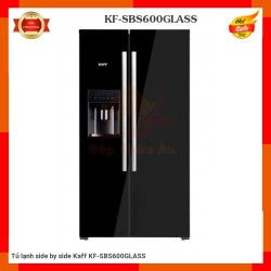 Tủ lạnh side by side Kaff KF-SBS600GLASS